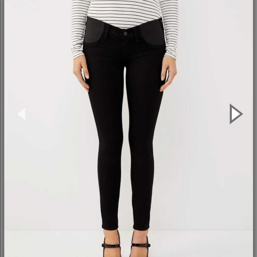 Paige Maternity Verdugo Ultra Skinny Jeans - Picture 2 of 15